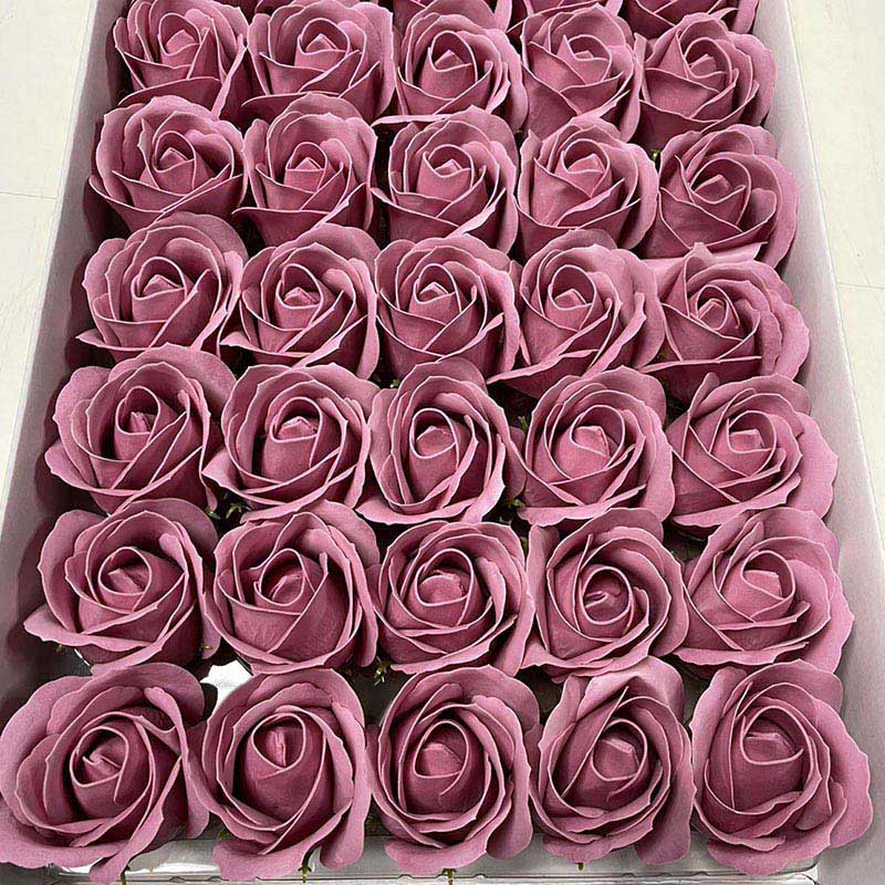 マッセ ソープフラワーヘッド　ローズ M　マルチ　50輪入 F-273 1箱（ご注文単位1箱）【直送品】