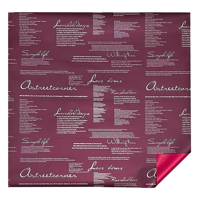 マッセ カットシート　エール　55×55 No.6　ワイン 212406 1束（ご注文単位1束）【直送品】