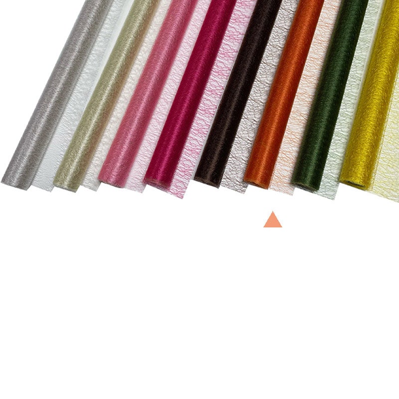 マッセ ラッピングロール　フラッフィーネット No.6　オレンジ 235006 1本（ご注文単位1本）【直送品】