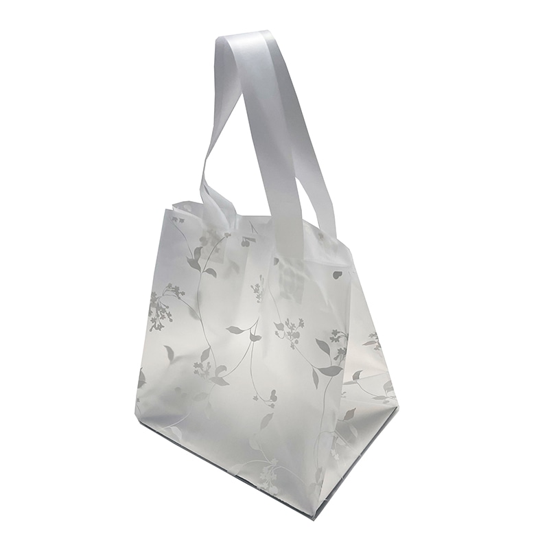 マッセ 手提げポリ袋　アレンジバッグ S　底板付 R-118 1束（ご注文単位1束）【直送品】