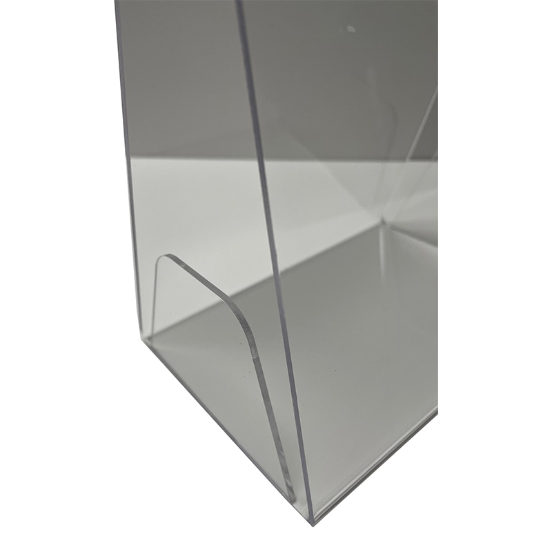 マッセ アクリルディスプレイ トライアングル K-412 1個(ご注文単位1個)【直送品】