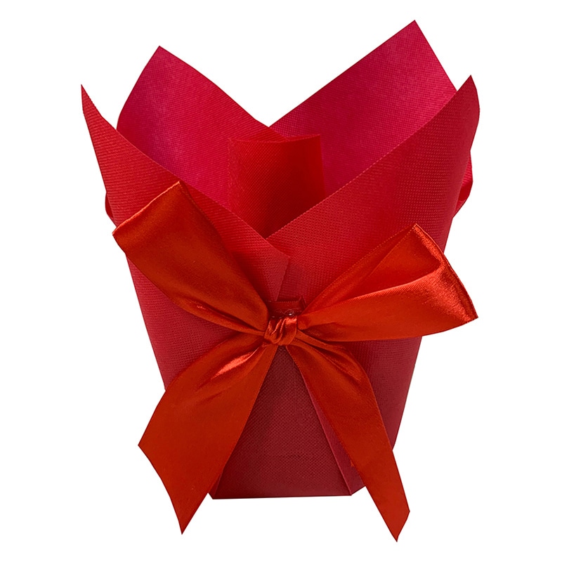 マッセ ドレスポットカバー 4号 レッド C－357 1枚（ご注文単位10枚）【直送品】