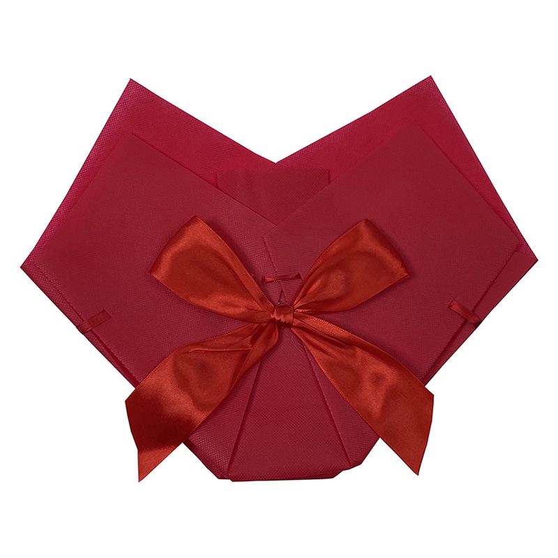 マッセ ドレスポットカバー 4号 レッド C-357 1枚(ご注文単位10枚)【直送品】