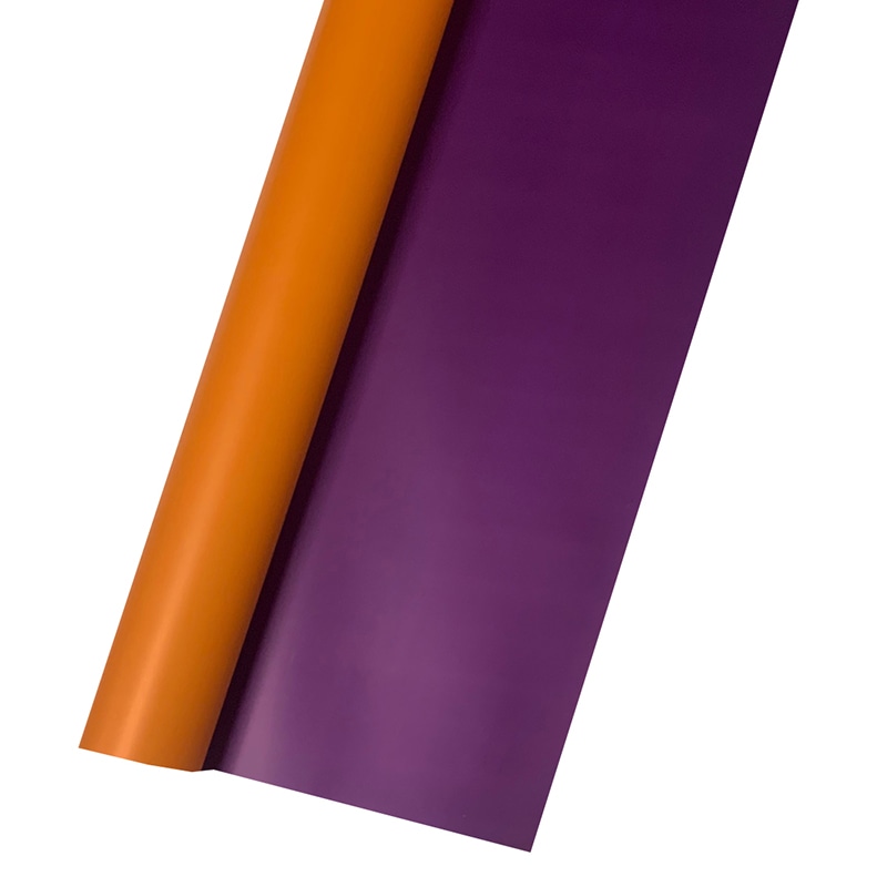 マッセ ラッピングロール　アンジュラップ No.11　オレンジ／ネイビー 136011 1本（ご注文単位1本）【直送品】