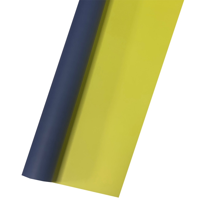 マッセ ラッピングロール　アンジュラップ No.12　ラビスブルー／イエロー 136012 1本（ご注文単位1本）【直送品】