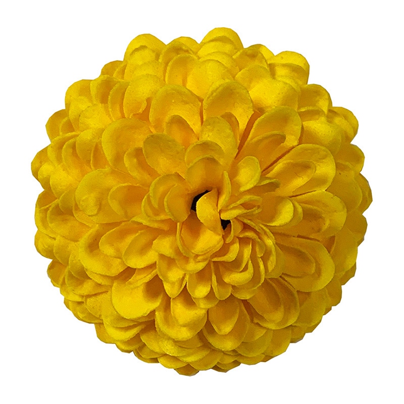 マッセ ソープフラワー ヘッドポンポンマム ワンカラー 28輪入 F－297 1箱（ご注文単位1箱）【直送品】