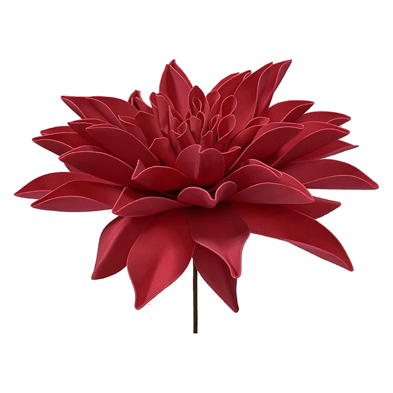 マッセ ウレタンフラワー ダリア ワイン M P－324 1個（ご注文単位1個）【直送品】