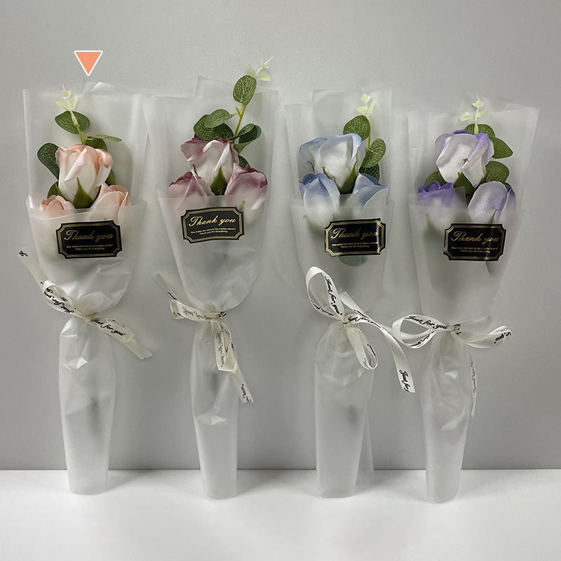 マッセ トライアングルソープブーケ ピンク F-30 1個(ご注文単位5個)【直送品】