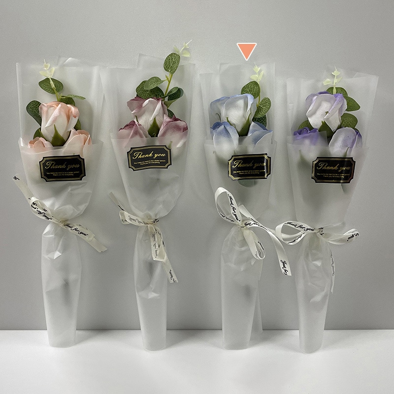 マッセ トライアングルソープブーケ ブルー F－33 1個（ご注文単位5個）【直送品】