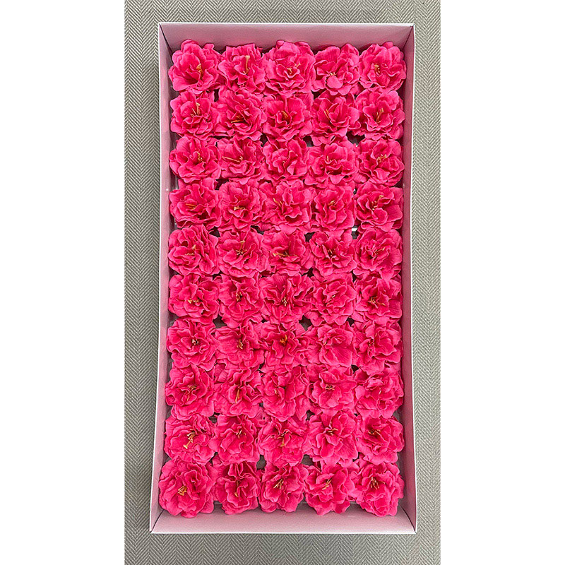 マッセ ソープフラワー ヘッドピオニー/牡丹 ワンカラー 50輪入 F-300 1箱(ご注文単位1箱)【直送品】