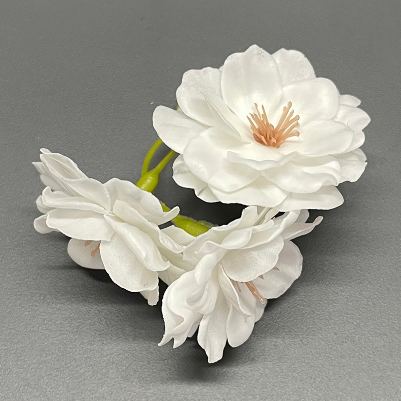 マッセ ソープフラワー ヘッドチェリーブロッサム／桜 ワンカラー 50輪入 F－303 1箱（ご注文単位1箱）【直送品】