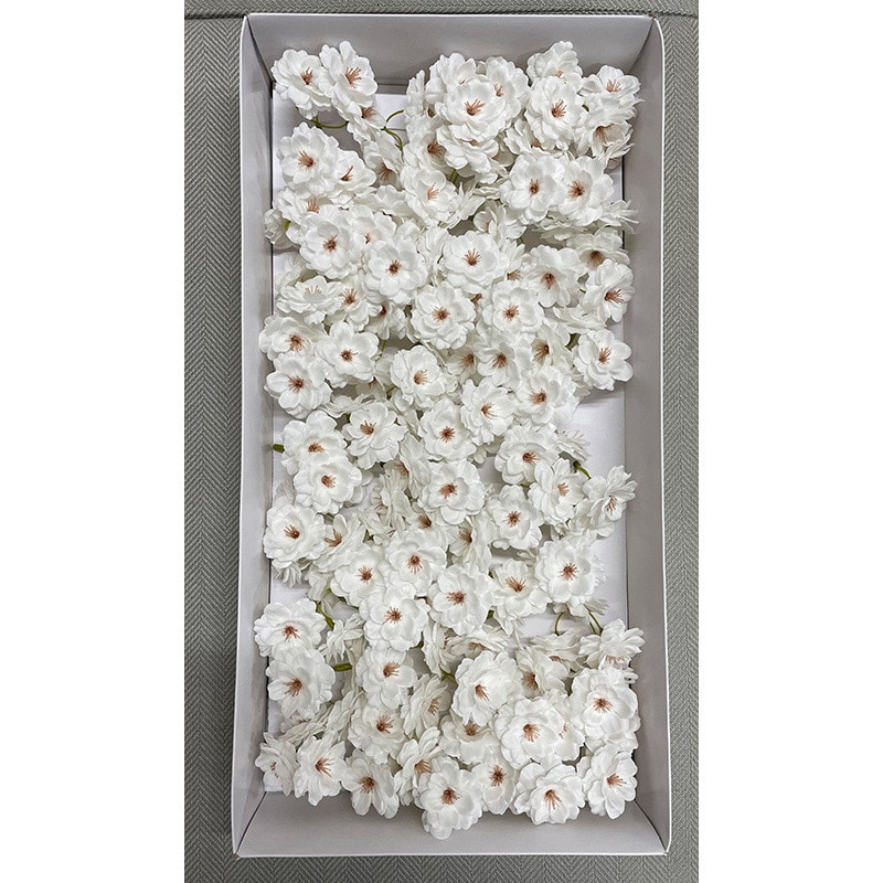 マッセ ソープフラワー ヘッドチェリーブロッサム/桜 ワンカラー 50輪入 F-303 1箱(ご注文単位1箱)【直送品】