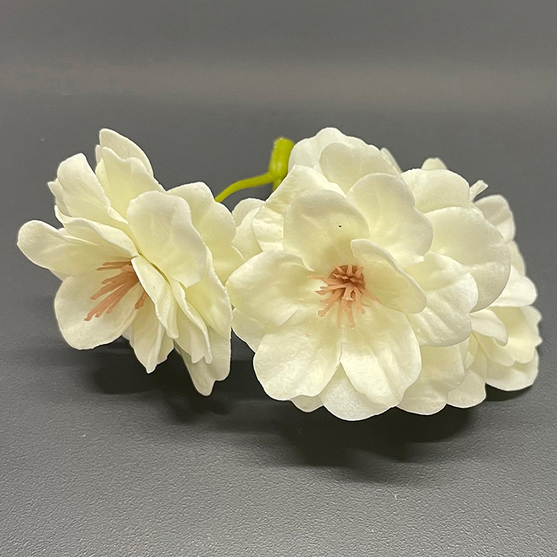 マッセ ソープフラワー ヘッドチェリーブロッサム／桜 ワンカラー 50輪入 F－304 1箱（ご注文単位1箱）【直送品】