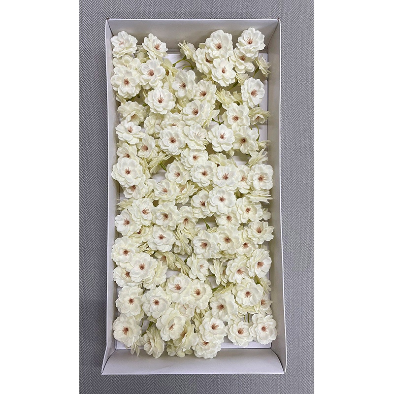 マッセ ソープフラワー ヘッドチェリーブロッサム/桜 ワンカラー 50輪入 F-304 1箱(ご注文単位1箱)【直送品】