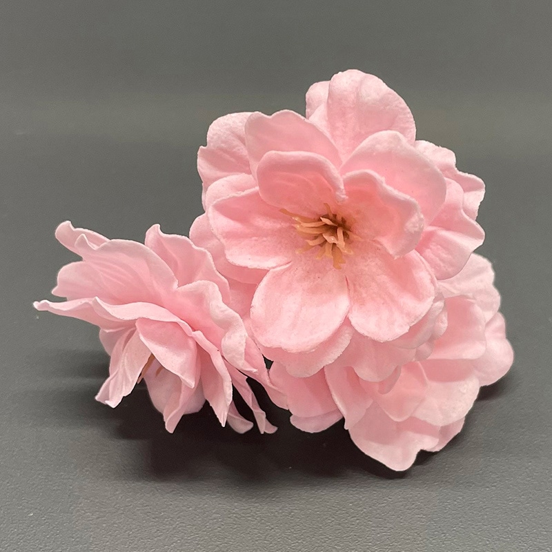 マッセ ソープフラワー ヘッドチェリーブロッサム／桜 ワンカラー 50輪入 F－305 1箱（ご注文単位1箱）【直送品】