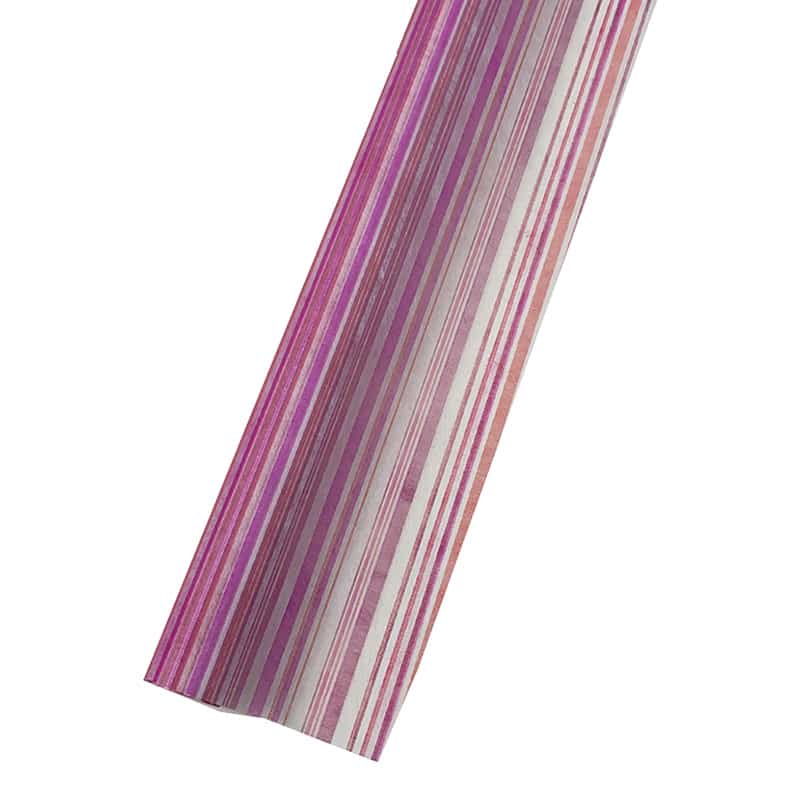 マッセ ラッピングロール クラシカルストライプ No.5 キャンディピンク 129005 1本（ご注文単位1本）【直送品】