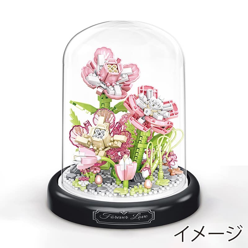 マッセ フラワードームブロック カーネーション K-435 1個（ご注文単位1個）【直送品】