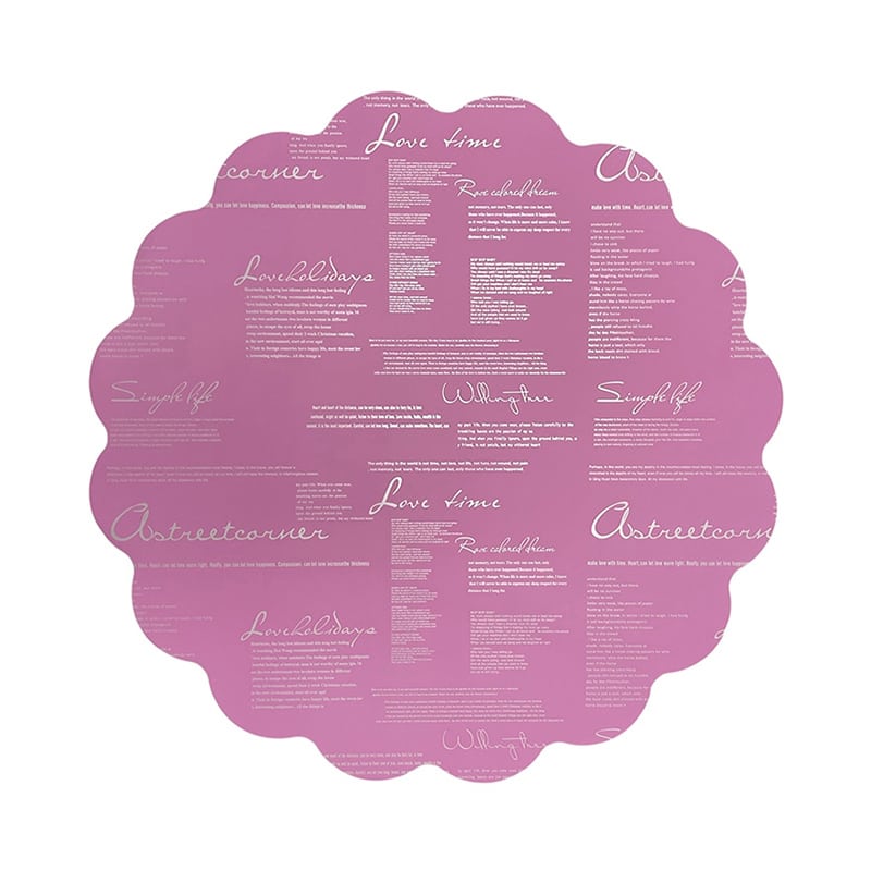 マッセ エールフラワーシート No.10 ホットピンク 455510 1束（ご注文単位1束）【直送品】