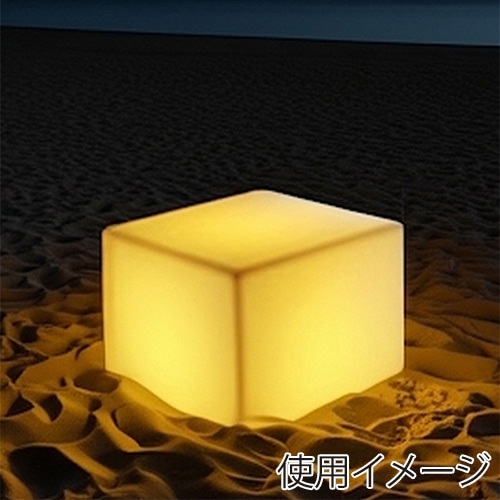 マッセ LEDディスプレイ キューブ 20cm K-446 1個（ご注文単位1個）【直送品】