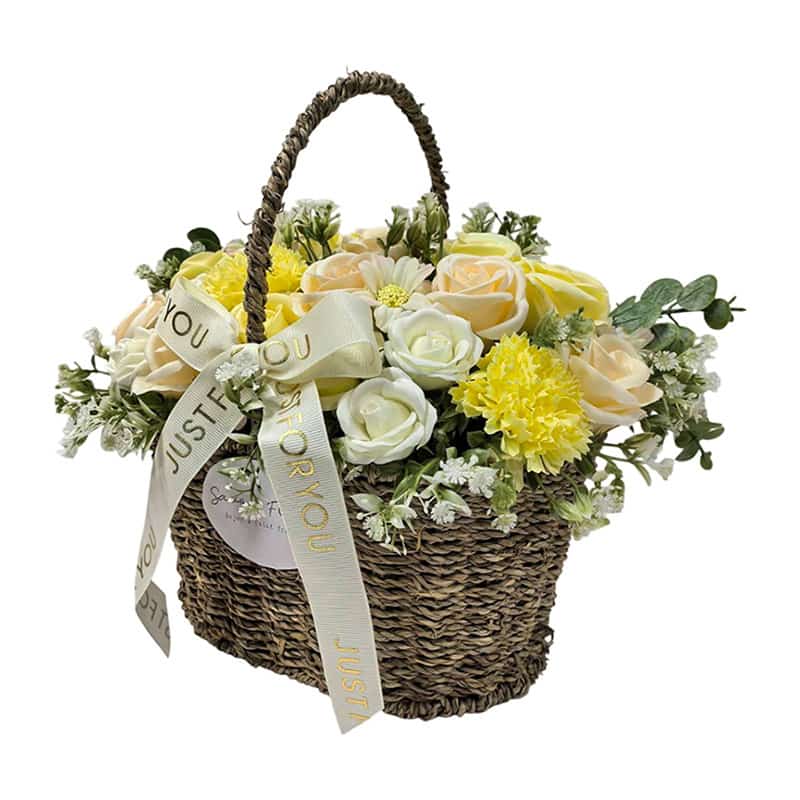 マッセ バスケットソープ イエロー F-333 1個（ご注文単位1個）【直送品】