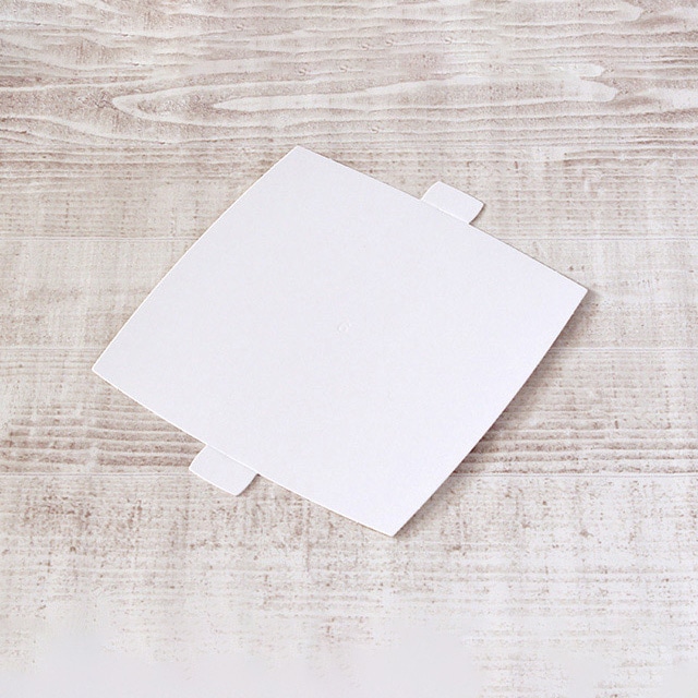 サガシキ ケーキ用紙トレー　nw　ホワイト 角6号　50枚入 NWT009AA＿S＿300 50枚/束（ご注文単位6束）【直送品】