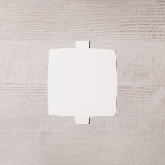 サガシキ ケーキ用紙トレー nw ホワイト 角5号 50枚入 NWT008AA_S_100 50枚/束(ご注文単位2束)【直送品】