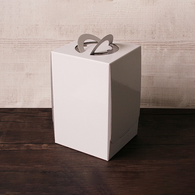 サガシキ ケーキ箱　白無地トールデコ箱 5号　H300　10枚入 WMJ009AA＿S＿20 10枚/束（ご注文単位2束）【直送品】