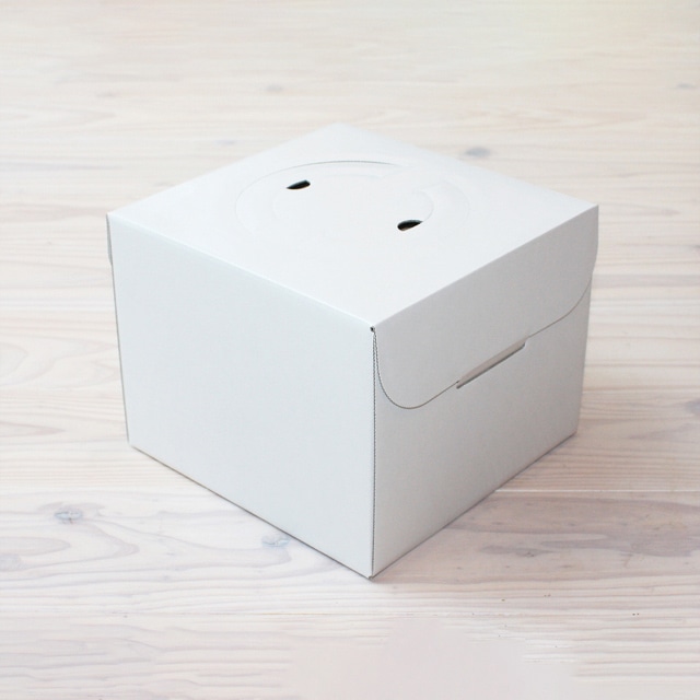 サガシキ ケーキ箱　白無地デコ箱 5号　H150　25枚入 WMJ004AA＿S＿50 25枚/束（ご注文単位2束）【直送品】