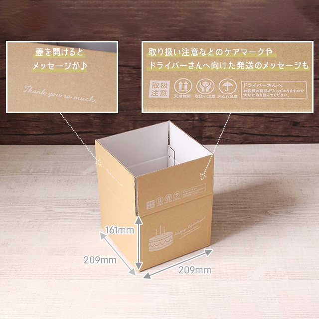 サガシキ デコ箱5号用ダンボール 60サイズ用 20枚入 HCB021AA_S_40 20枚/束(ご注文単位2束)【直送品】
