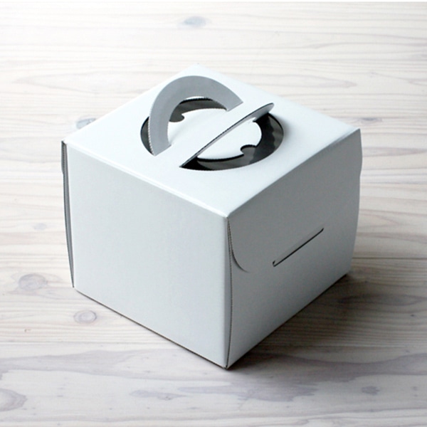 サガシキ 白無地デコ箱 4号 H130 25枚入 WMJ002AA_S_300 25枚/束(ご注文単位12束)【直送品】