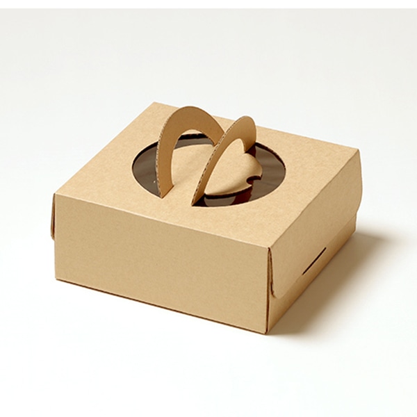 サガシキ エコクラフトデコ箱 5号H80 25枚入 ECL008AA_S_100 25枚/束(ご注文単位4束)【直送品】