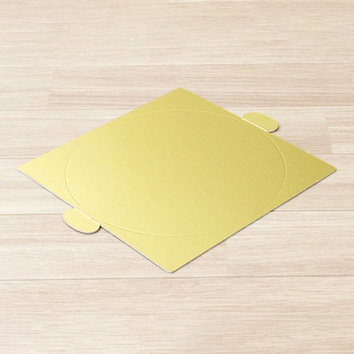 サガシキ 紙トレー　6号サイズ　ゴールド 50枚入 TRY019AA_S_100 50枚/束（ご注文単位2束）【直送品】