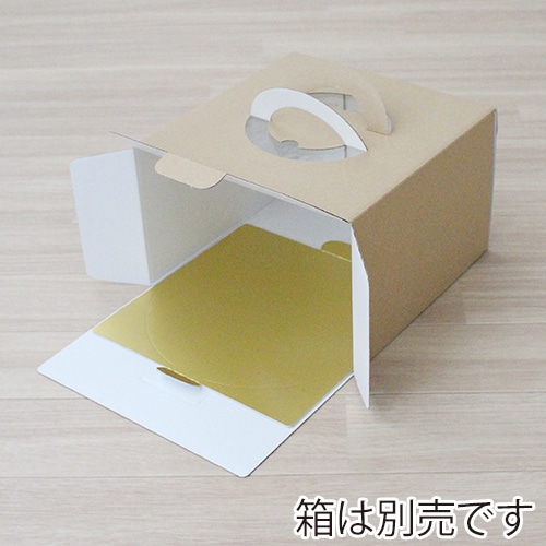 サガシキ 紙トレー 6号サイズ ゴールド 50枚入 TRY019AA_S_100 50枚/束(ご注文単位2束)【直送品】