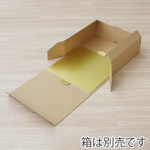 サガシキ 紙トレー 6号サイズ ゴールド 50枚入 TRY019AA_S_100 50枚/束(ご注文単位2束)【直送品】