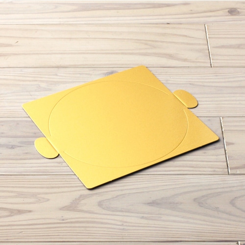 サガシキ 紙トレー　5号サイズ　ゴールド 50枚入 TRY002AA_S_100 50枚/束（ご注文単位2束）【直送品】