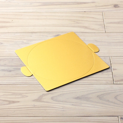 サガシキ 紙トレー　4号サイズ　ゴールド 50枚入 TRY001AA_S_100 50枚/束（ご注文単位2束）【直送品】