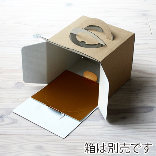 サガシキ 紙トレー 4号サイズ ゴールド 50枚入 TRY001AA_S_100 50枚/束(ご注文単位2束)【直送品】