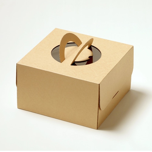 サガシキ エコクラフト デコ箱 7号 H150 25枚入 ECL011AA_S_100 25枚/束(ご注文単位4束)【直送品】