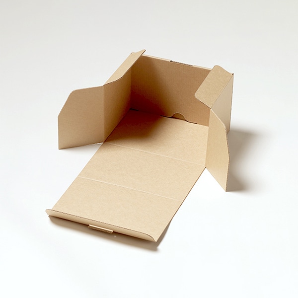 サガシキ ケーキ箱　UNIエコクラフトカットケーキ箱 2号　100枚 UEC005AA＿S＿100 100枚/束（ご注文単位1束）【直送品】