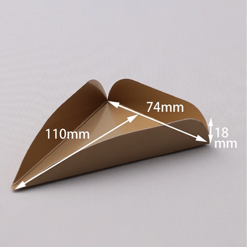 サガシキ カットケーキトレー　トルテ10カット　ゴールド CP-151　100枚入 TRY026AA_S_500 100枚/束（ご注文単位5束）【直送品】