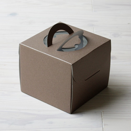 サガシキ Criollo-Bitter デコ箱 4号 H130 25枚入 CRO003AA_S_100 25枚/束(ご注文単位4束)【直送品】