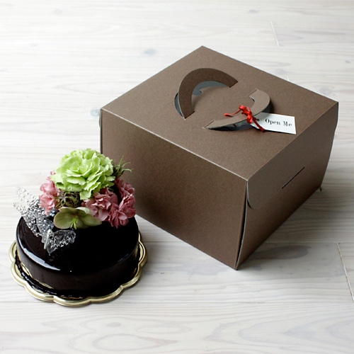 サガシキ Criollo-Bitter デコ箱 6号 H150 25枚入 CRO005AA_S_50 25枚/束(ご注文単位2束)【直送品】