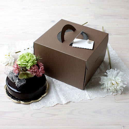 サガシキ Criollo-Bitter デコ箱 6号 H150 25枚入 CRO005AA_S_100 25枚/束(ご注文単位4束)【直送品】