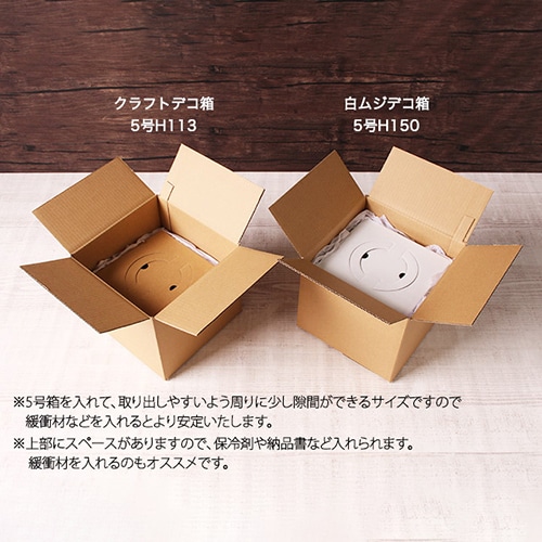 サガシキ デコ箱5号用宅配ダンボール BF 20枚入 HCB017AA_S_40 20枚/束(ご注文単位2束)【直送品】