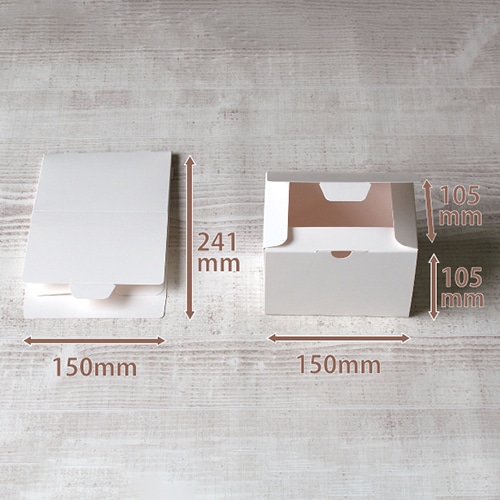 サガシキ nwカットケーキ箱 1号 SS NWC001AA_S_200 100枚/束(ご注文単位2束)【直送品】