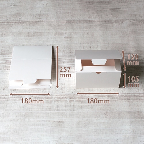 サガシキ nwカットケーキ箱 2号 S 200枚入 NWC002AA_S_200 100枚/束(ご注文単位2束)【直送品】