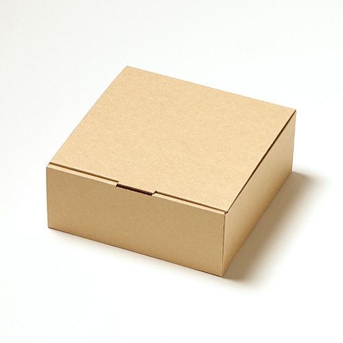 サガシキ UNIエコクラフト デコ箱 5号 H80 25枚入 UEC008AA_S_100 25枚/束(ご注文単位4束)【直送品】