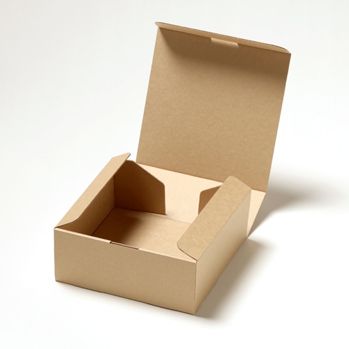 サガシキ UNIエコクラフト デコ箱 5号 H80 25枚入 UEC008AA_S_100 25枚/束(ご注文単位4束)【直送品】