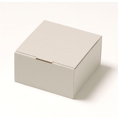 サガシキ UNIナチュラルグレー デコ箱 4号 H80 25枚入 UEG001AA_S_100 25枚/束(ご注文単位4束)【直送品】