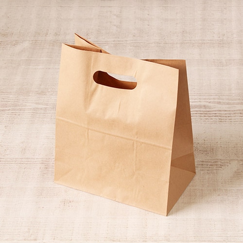 サガシキ 手提げ紙袋 イーグリップ クラフト LL 100枚入 PAB031AA_S_500 100枚/束(ご注文単位5束)【直送品】